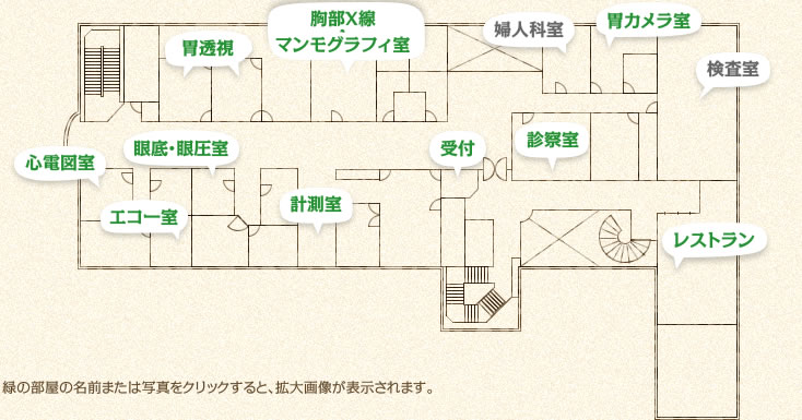 健診フロアイメージ1